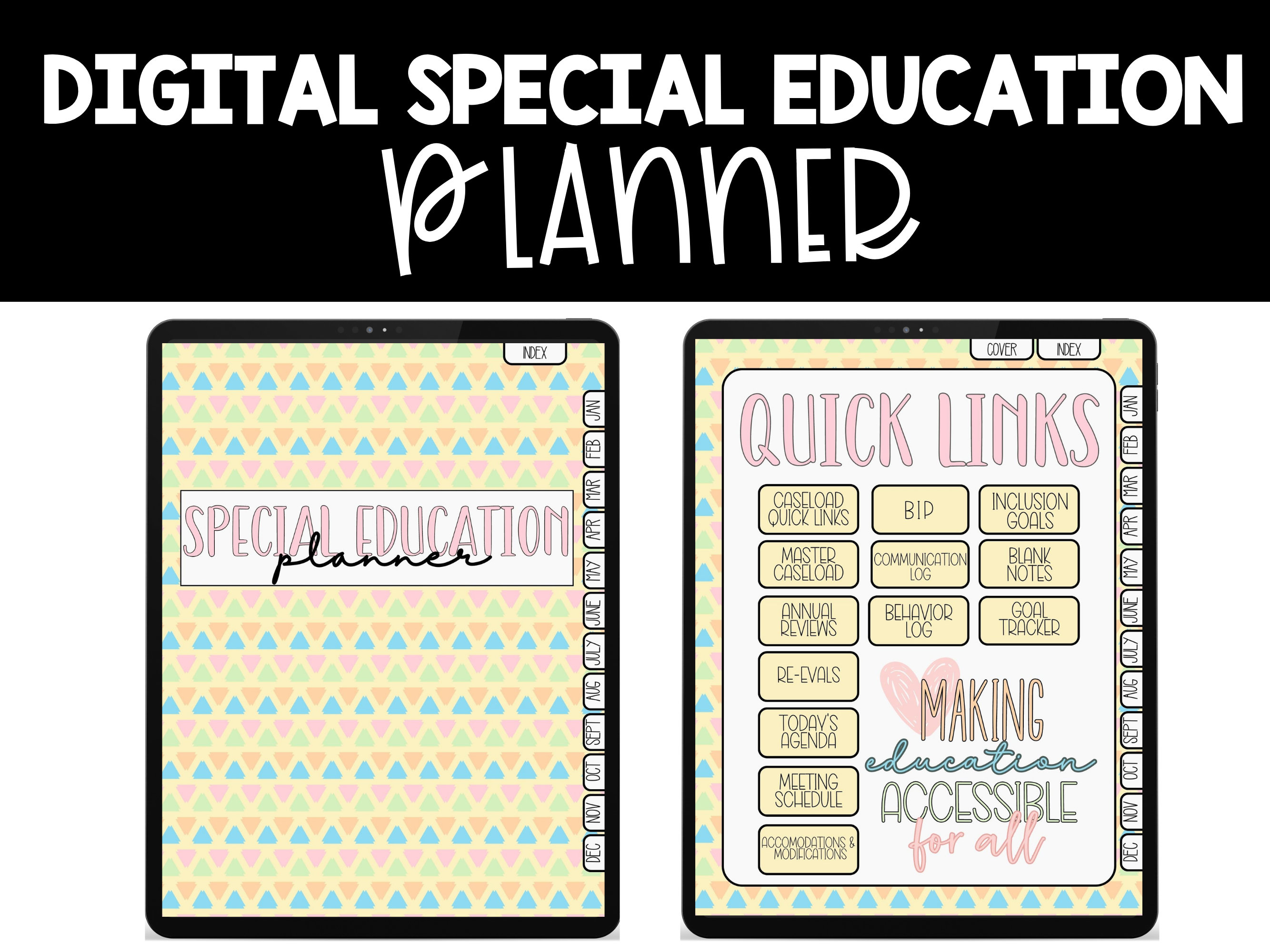 Digital Special Education Planner, Caseload Management