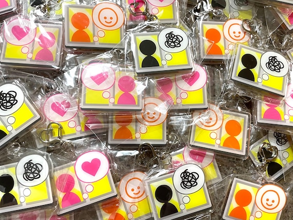 Tomodachi Life Window Acrylic Charms