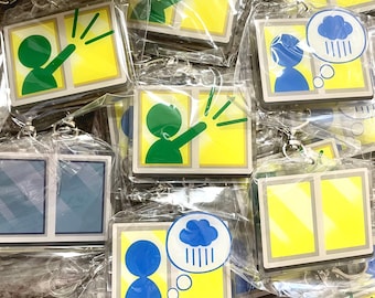 Tomodachi Life Window Acrylic Charms VOL. 2