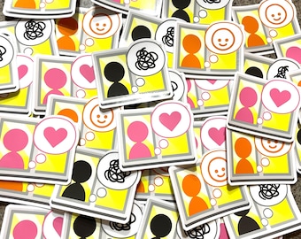 Tomodachi Life Window Stickers