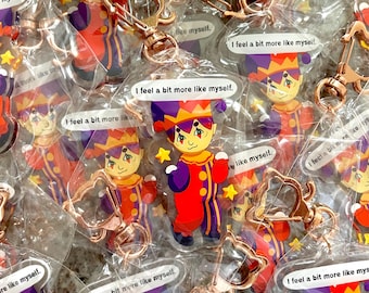 Hugh Morris Tomodachi Life: Living the Dream Acrylic Charms