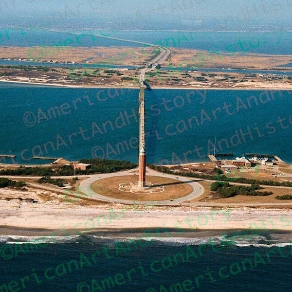 Robert Moses Water Tower - Aerial Photo - Looking North