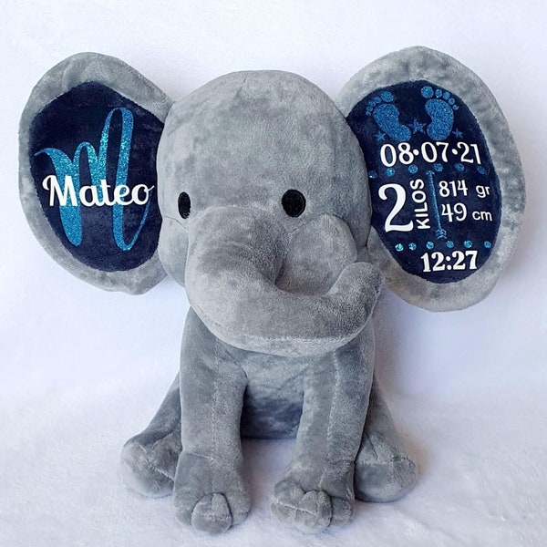 Elefante Natalicio Personalizado