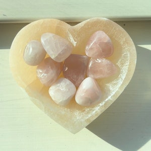 Rose Quartz Tumbles