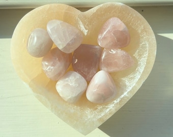 Rose Quartz Tumbles