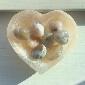 Flower Agate Tumbles