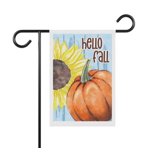Bellissimo striscione per giardino e casa autunnale