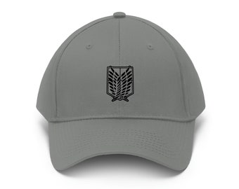 Roffatide Anime Wings AOT Baseball Cap, Adjustable Golf Sun Hat