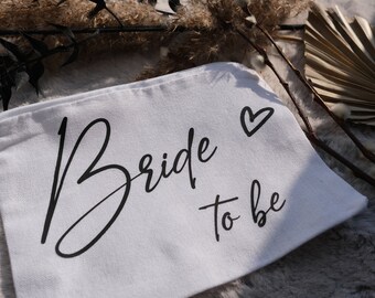 Cosmetic Bag Wedding Bride Cosmetic Bag Team Bride Zipper Pencil Case Women Cosmetic Bag