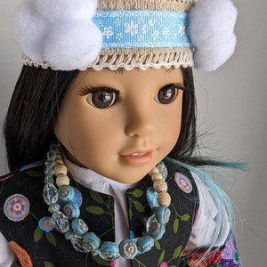 18&quot; Doll Clothes/18 inches Ethnic Ukrainian costumes/18&quot; inches doll historical dress/18 inches doll dress gift/18&quot; Doll Folk Outfit/18 inch