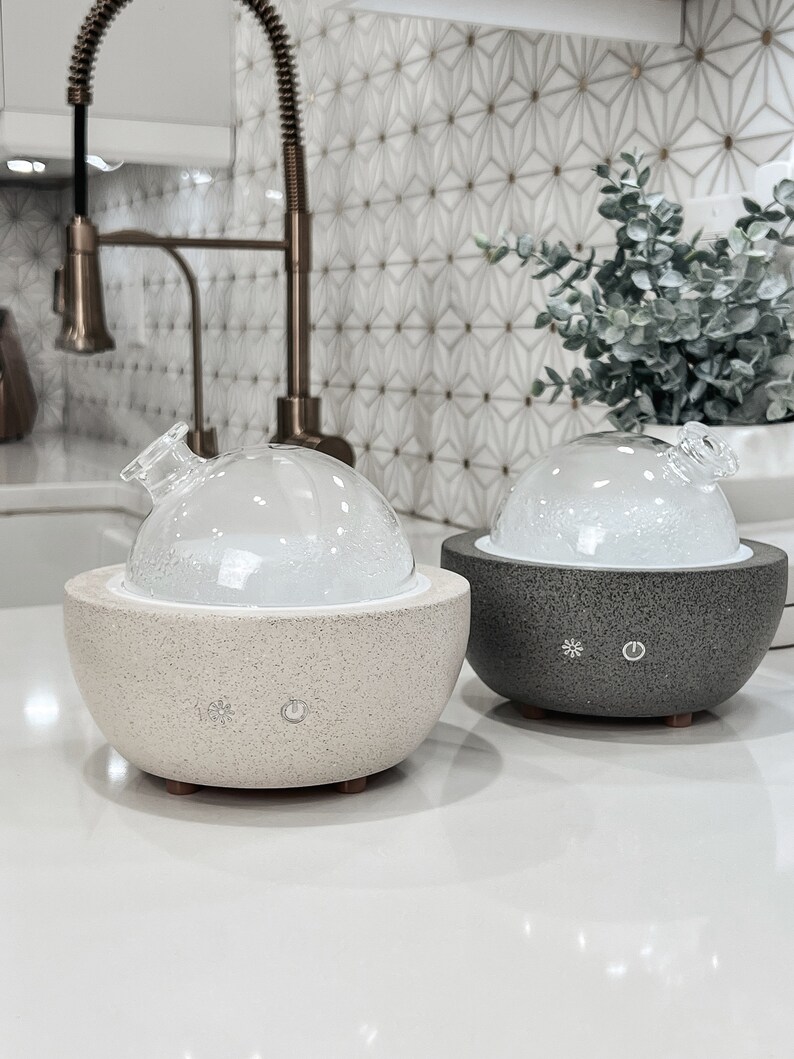 Essential Oil Diffuser Dome Diffuser Stone Concrete Aroma Diffuser