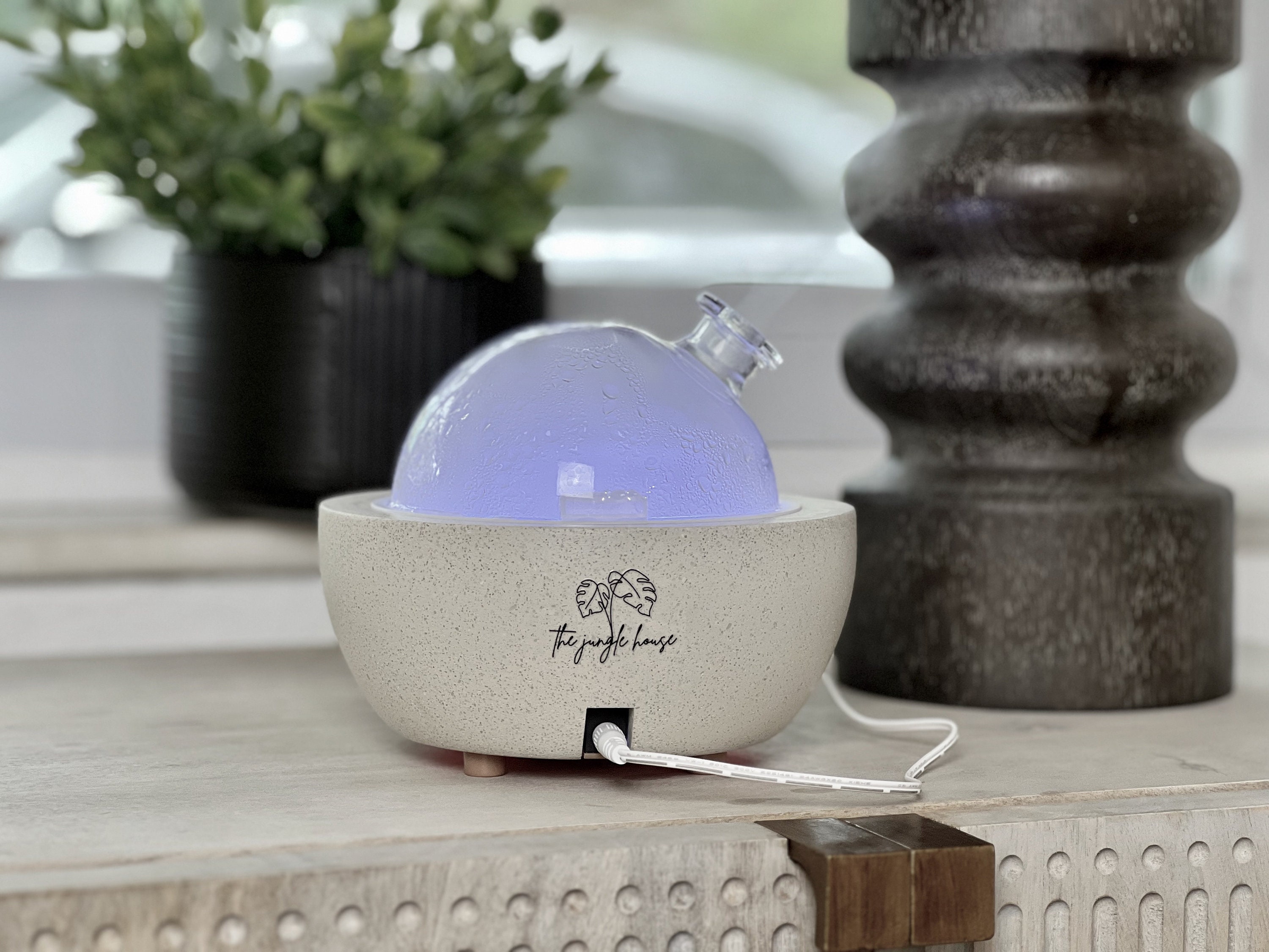 Essential Oil Diffuser Dome Diffuser Stone Concrete Aroma Diffuser