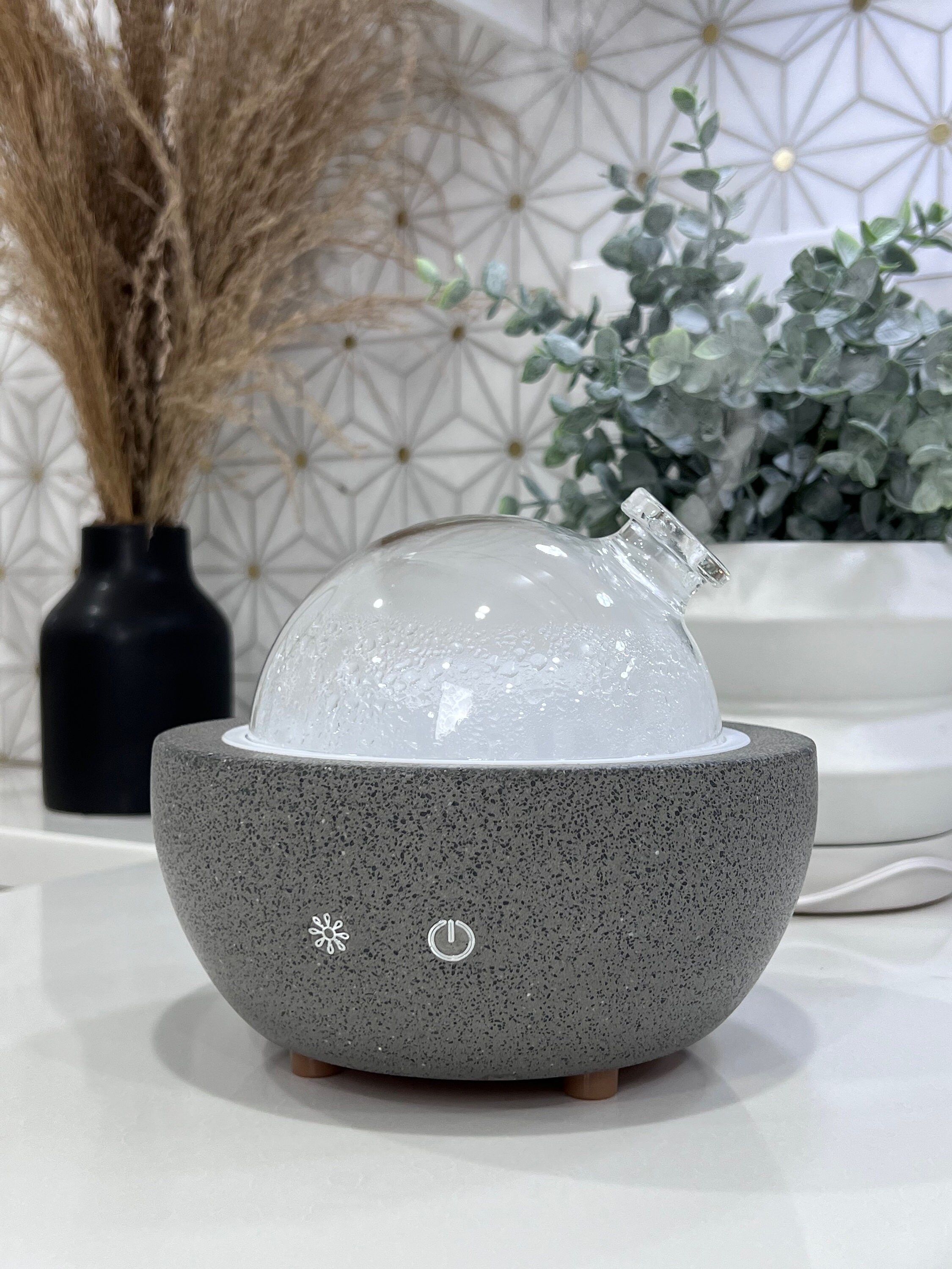 Essential Oil Diffuser Dome Diffuser Stone Concrete Aroma Diffuser