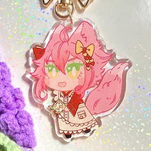 Enstars Cafe Cat Tori Acrylic Charm