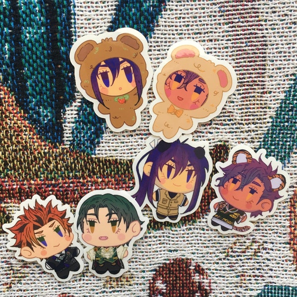 Enstars Akatsuki Adonis Clear Stickers