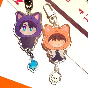 ORV Joongdok Kim Dokja Yoo Joonghyuk 2,5-Zoll-Verknüpfung Acrylic Epoxy Charms