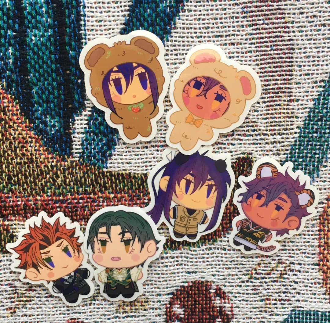 Enstars Clear Stickers Etsy