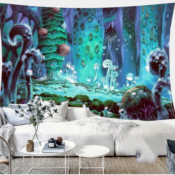 Studio Ghibli Gift Nausicaa Valley of the Wind Tapestry Hayao