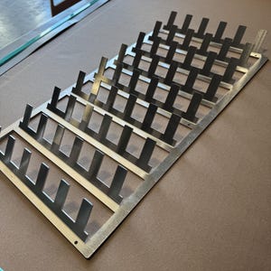 Sewing Thread Rack Organizer, Holds 54 Isacord Mini Cone Style Spools of 1000M, Spool Holder & Storage for Sewing Enthusiasts