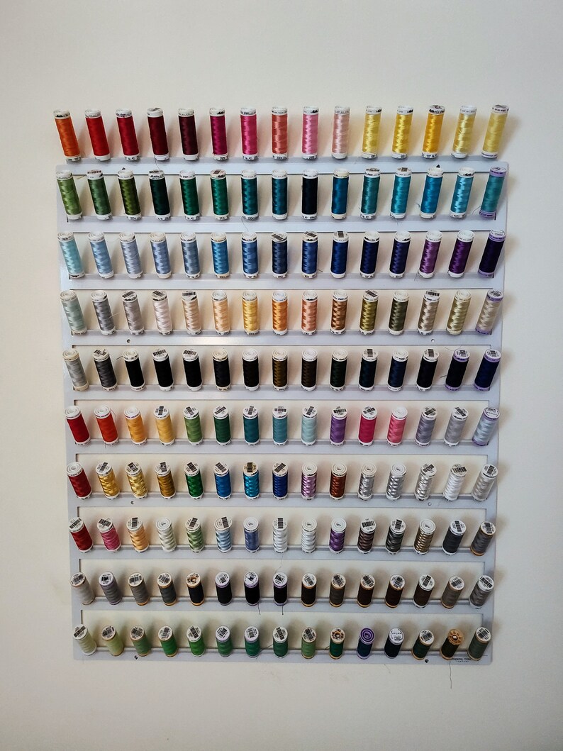 Thread Holder, 150 Spool Capacity, Thread Organizer, Spool Holder Etsy