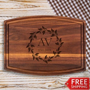 Personalized Cutting Board Wedding Gift | Custom Wood Cutting Boards | Kitchen Cutting Board | Gift For Wedding | Personalized Kitchen Gift