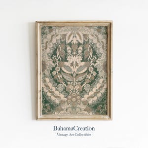 Antique Vintage Textile Wall Art | Modern Farmhouse Eclectic Wall Decor | Vintage Pattern Wall Art | Eclectic Wall Art Digital PRINTABLE
