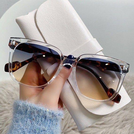 Grayton - Rectangle Clear Frame Sunglasses For Men | Eyebuydirect