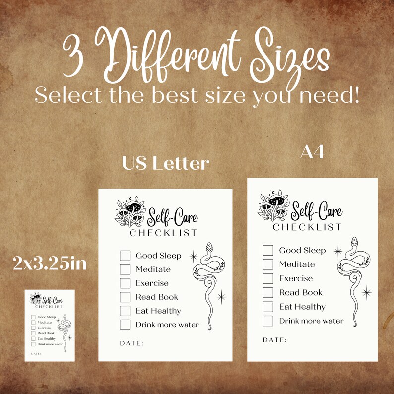 Stunning Snake Care Checklist Template Pdf image
