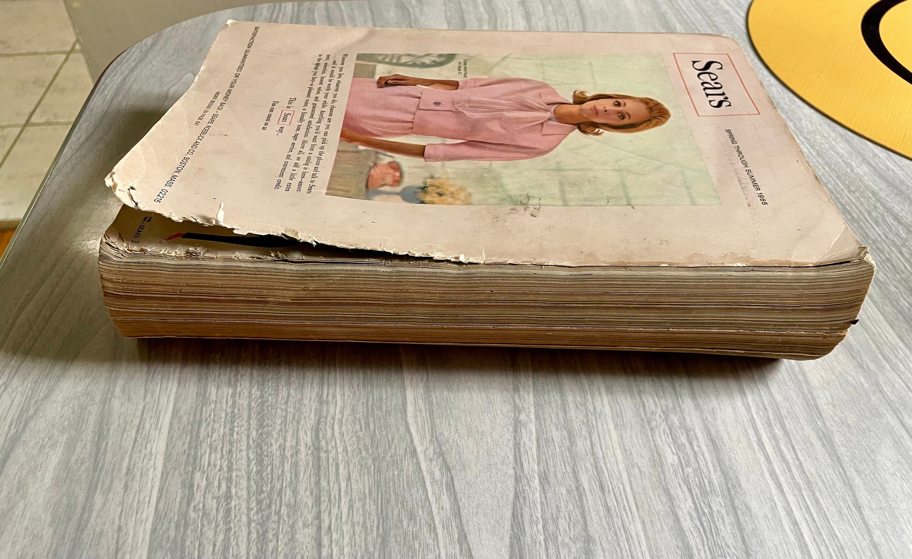 Vintage 1965 Sears Catalog. Mid Century Advertisements. Mid