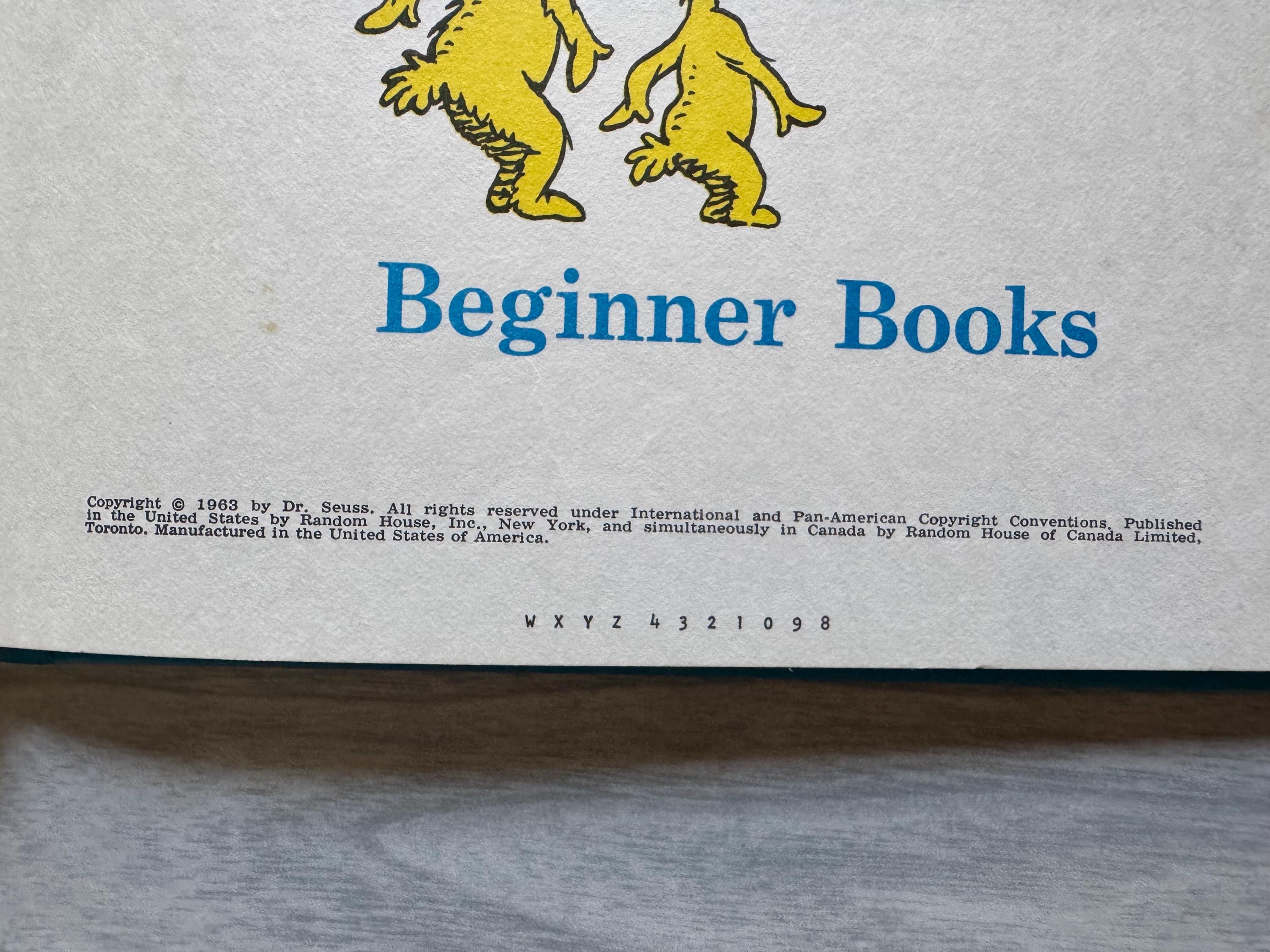 Vintage 1963 Dr. Seuss’s ABC Book Club First Edition Hardcover Kids ...