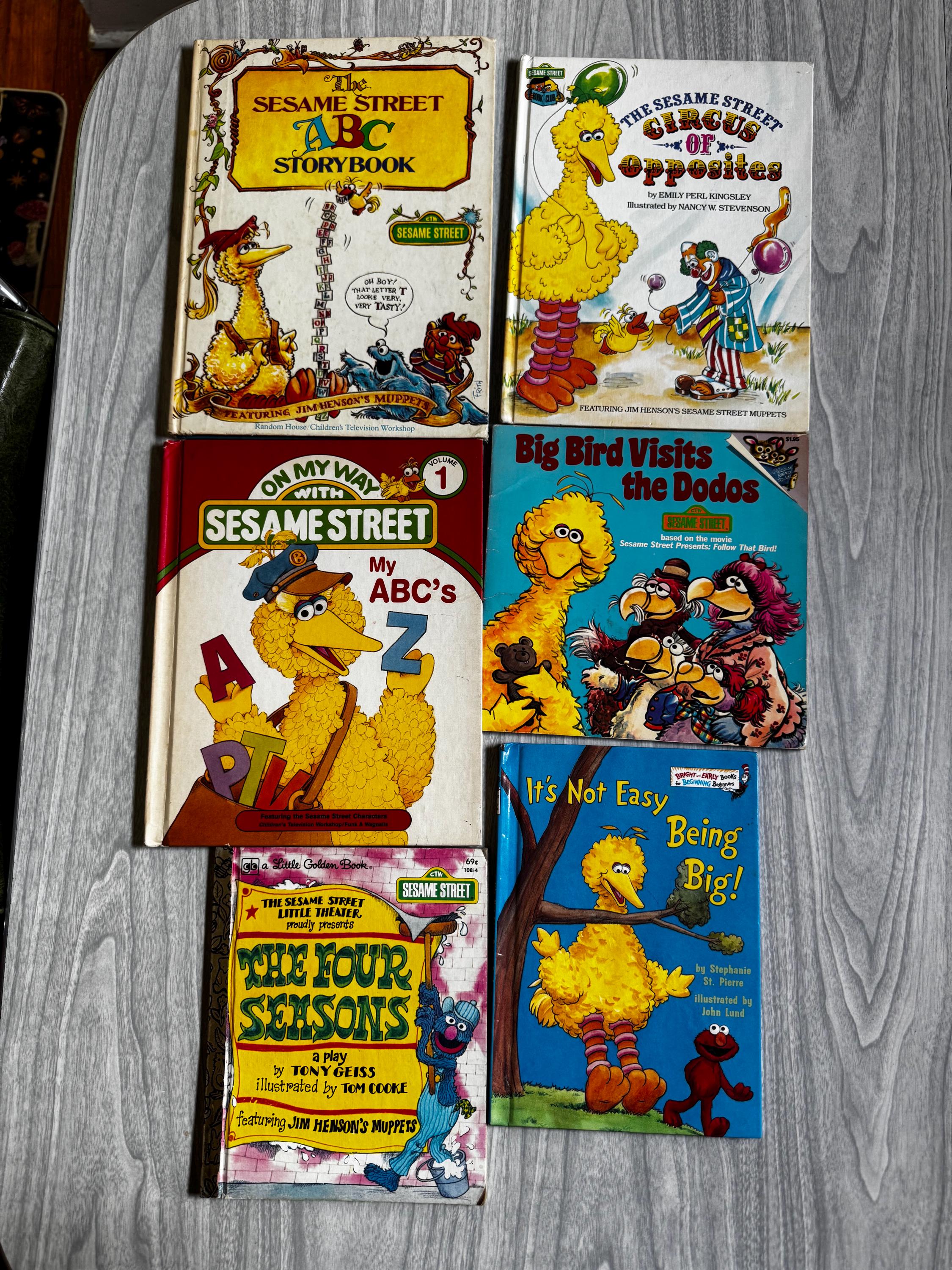 1980s Sesame Street Books - Etsy