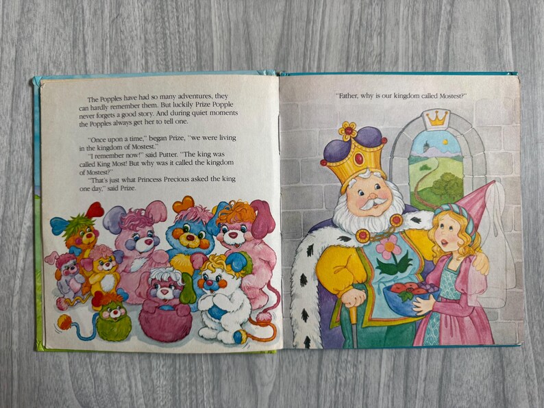 Vintage 1980s Popples Book. the Popples and King Most. 80s Kids Toys ...