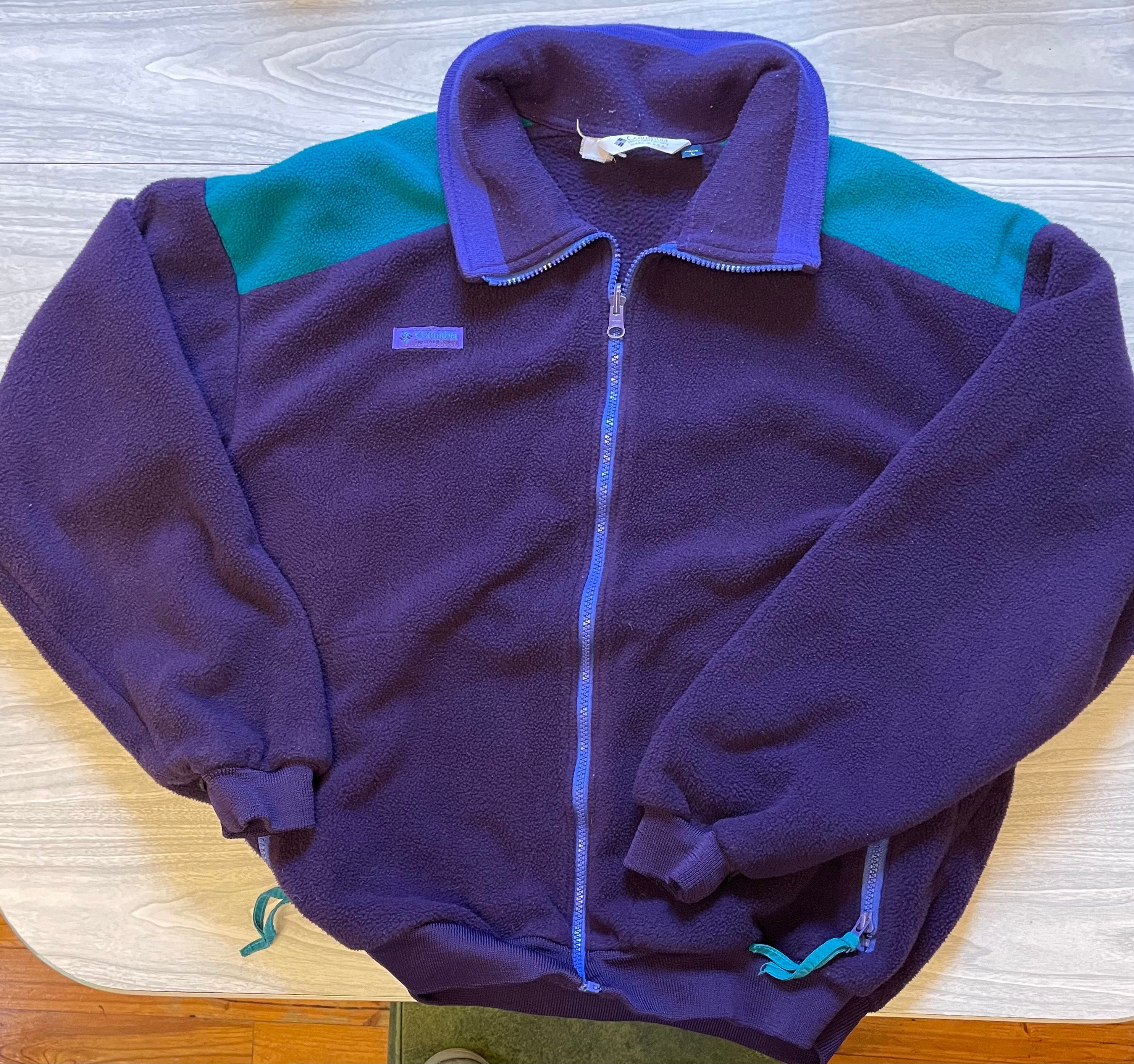 Purple columbia fleece sales
