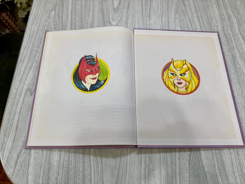 Vintage 1980s She-Ra Princess of Power The Queen of the Ball book. 1980s kids toys nostalgia. bild 8