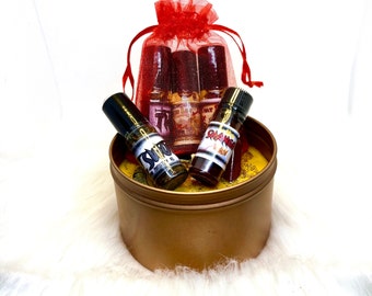 Locura de aceite ritual / 3 Pack Aceite ritual / Aceite de conjuro / Aceite de dinero / Aceite de protección / Aceite de suerte / Aceite de amor / Caso judicial / Aceite de Orisha / Aceite de amor