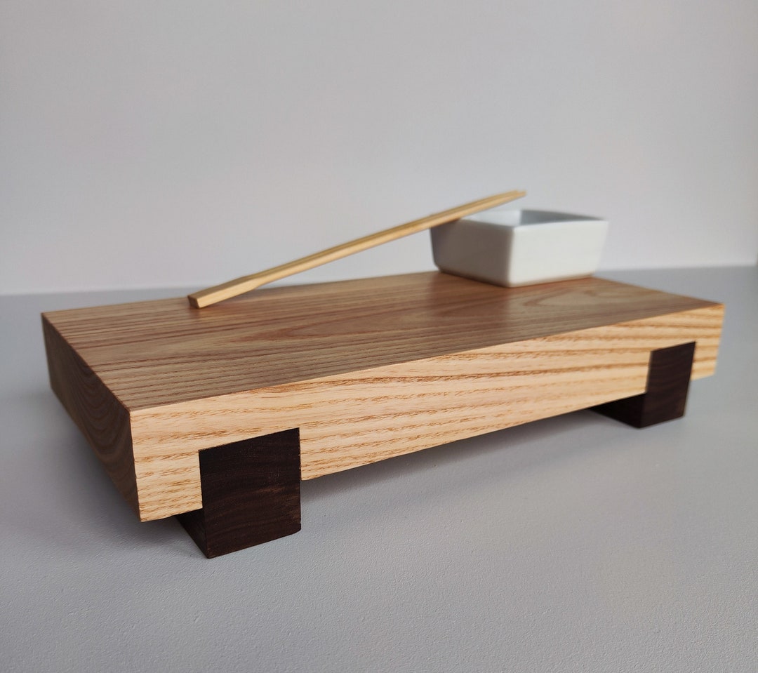 Sushi Board. Sushi Tray. Sushi Serving Tray. Wooden Tray. Sushi Board