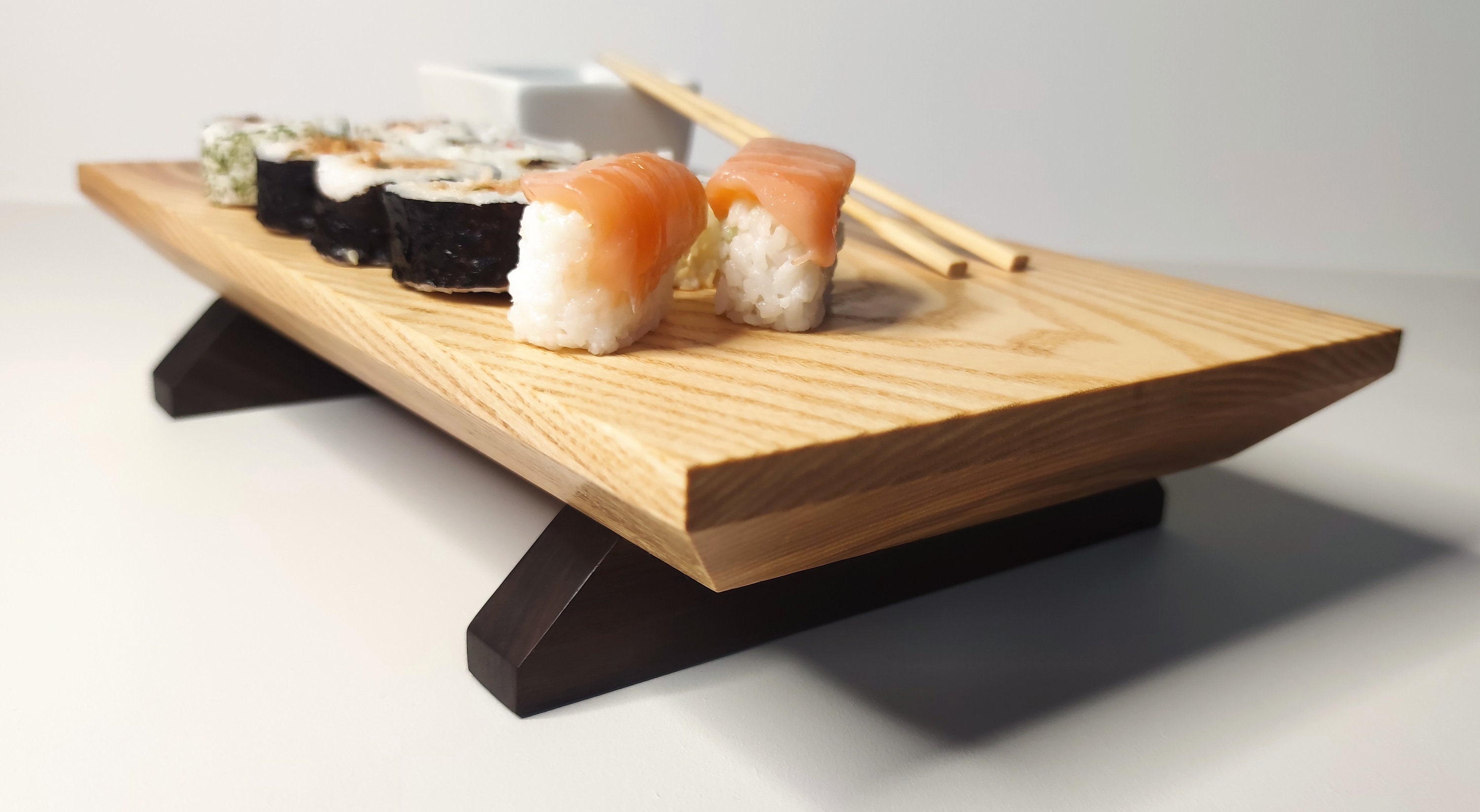 Sushi Board. Sushi Tray. Sushi Serving Tray. Wooden Tray. Sushi Board.  Modern Serving Board. 