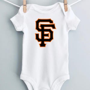 San Francisco Giants Gerber Onesie - Baby Baseball Outfit - San Francisco Giants Baby Fan Onesie - Baby Apparel - Baby Shower Gift