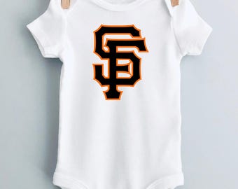 San Francisco Giants Gerber Onesie - Baby Baseball Outfit - San Francisco Giants Baby Fan Onesie - Baby Apparel - Baby Shower Gift