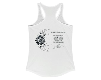 Womens&#39; &quot;You are worthy&quot; Tank Top