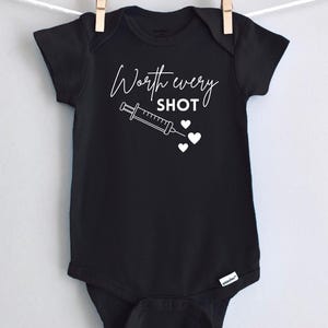 IVF Pregnancy Announcement, Infertility Baby Shower Gift, IUI Baby, Rainbow Baby Onesie, Miracle Baby Onesie, IVF Baby Gift, Coming Home