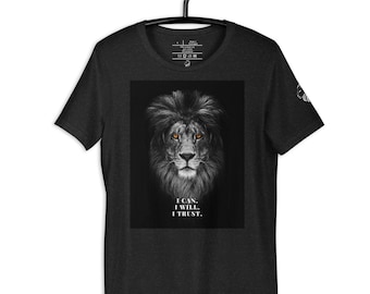 Lion Motivational Unisex T-shirt | Perfect Gift for Him/Her
