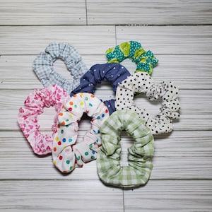 hair scrunchie, hair tie, ponytail holder, hair elastic, hair band, gifts for her, hair accessories, gifts for teens, hair bobble