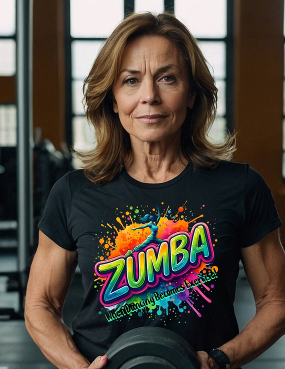 Zumba When Dancing Becomes Exercise T-shirt