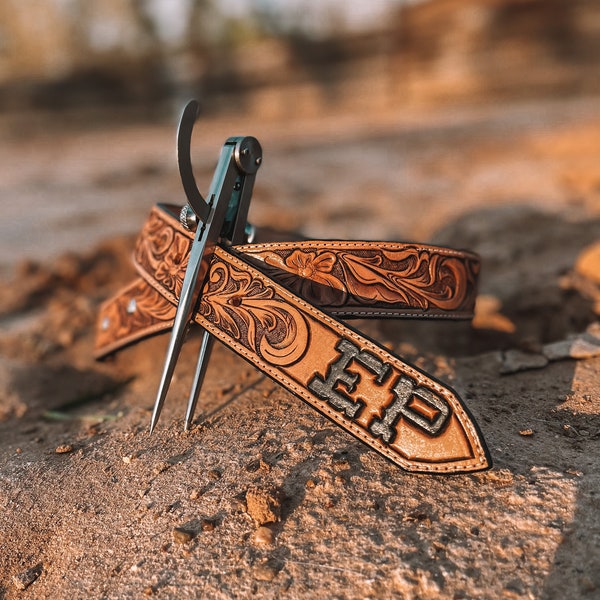 Custom Western Leather Belt Etsy