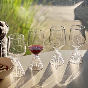 12oz Plastic Wine Glasses Set - Etsy