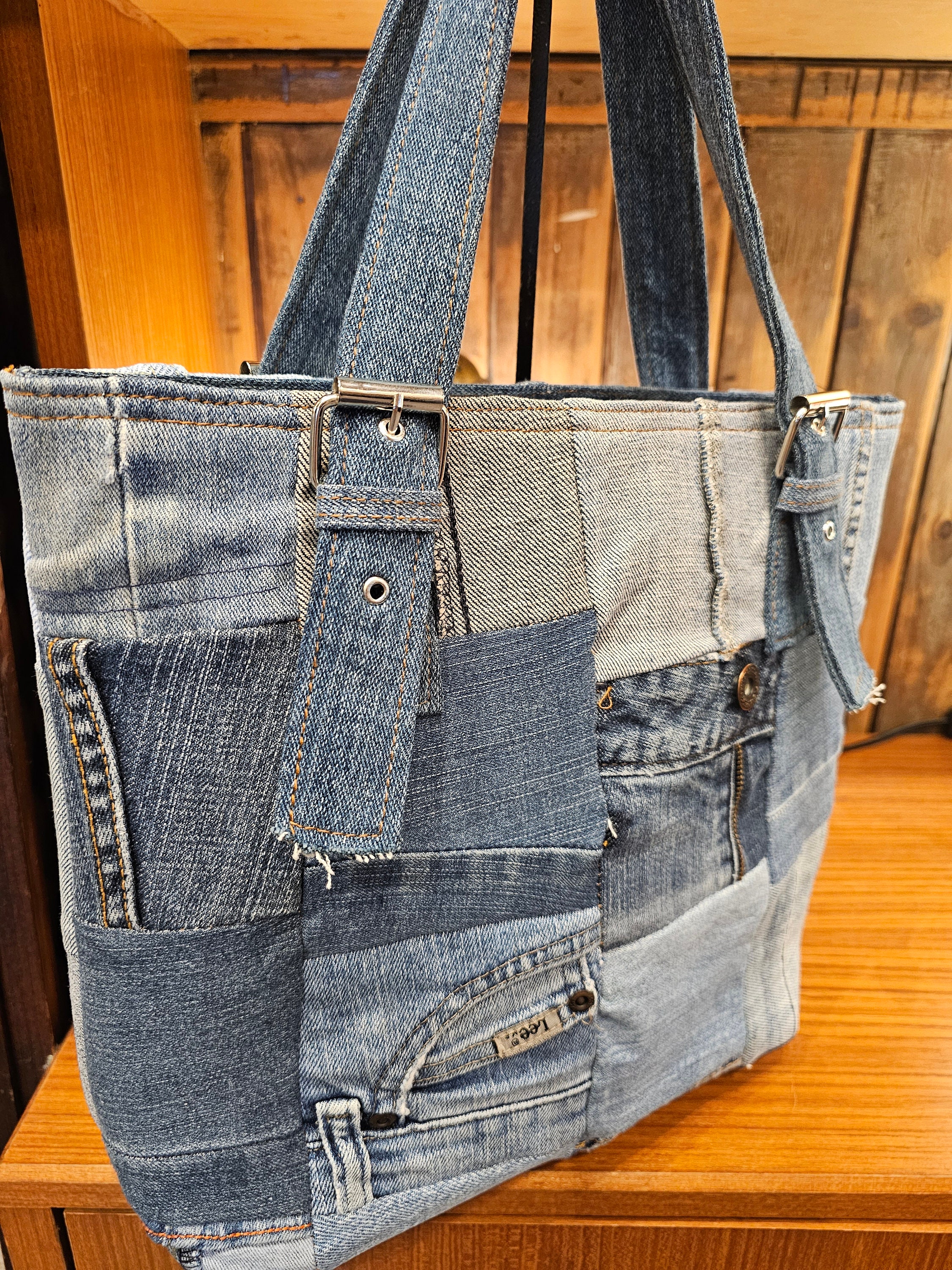 HYDE × SWITCHBLADE DENIM TOTE BAG HYDE × SWITCHBLADE DENIM TOTE BAG（USED BLACK） – HYDE