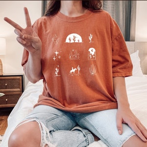 Cactus Western Shirt Cowgirl Cowboy Tshirt Country Concert Outfit Tshirt Dress Cowgirl Bachelorette Midwest Shirt