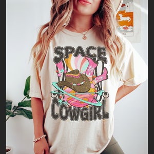 Space Cowgirl Comfort Colors  Space Cowgirl Outfit Cosmic Cowgirl Space Cowgirl shirt Space Cowgirl Tops Country Concert Outfit Tshirt Dress
