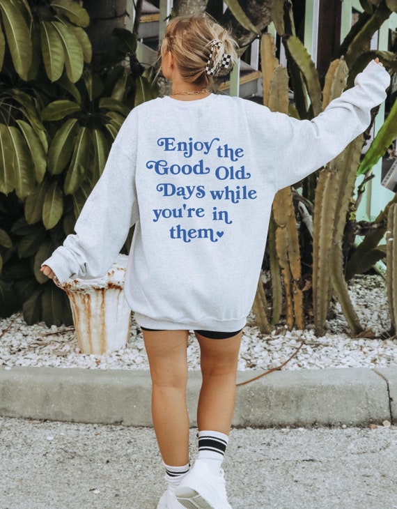 Disfruta de los buenos viejos Estas son las sudaderas